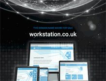 Tablet Screenshot of pages.workstation.co.uk